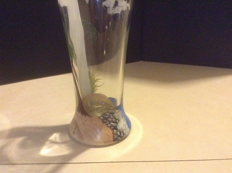 Beer Glass Lighthouse Handpainted Dishwasher Safe Etsy