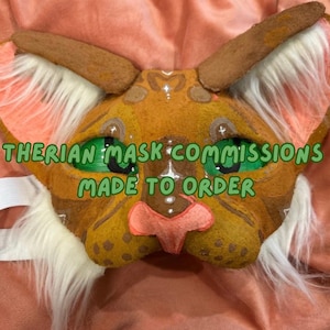 Therian Mask Commissions Made to order
