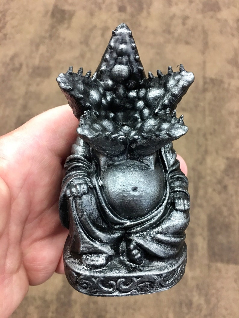 Baphomet BuddhaHammered Iron Paint Job