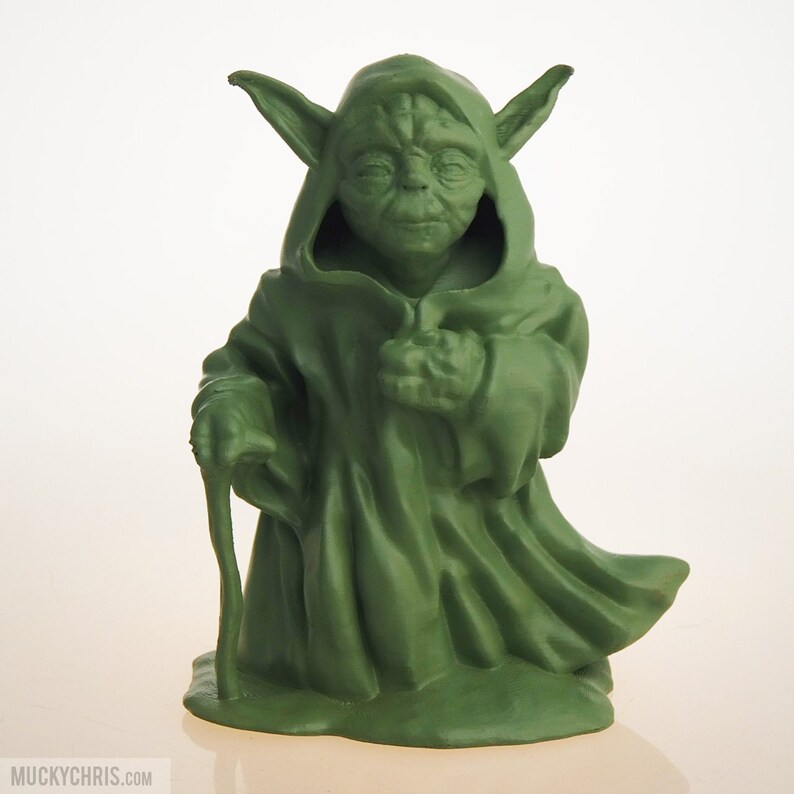 Yoda Buddha Statue Mint Green 2