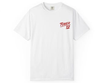 Tower 12 Hero Tower Retro Logo Tee