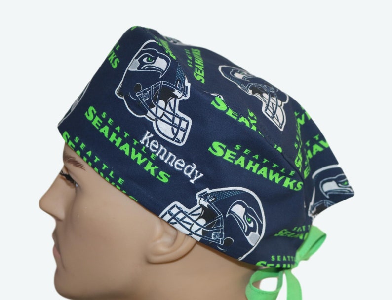 seahawks scrub cap