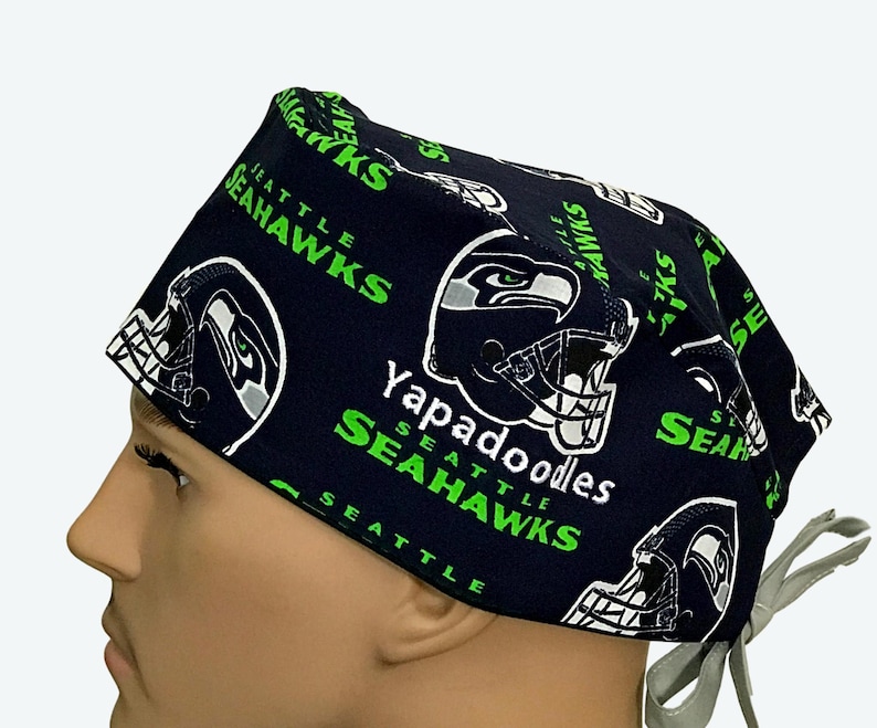 seahawks scrub cap