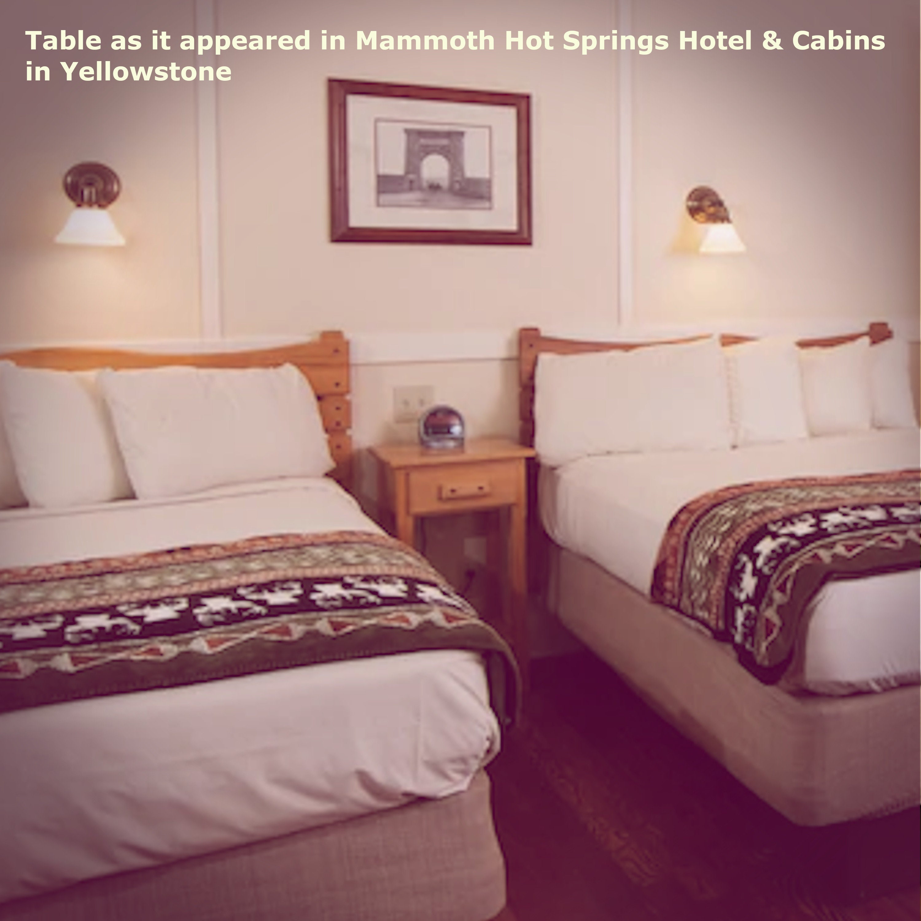 Vintage Midcentury Modern Western Oak Night Plant Stand End Table From