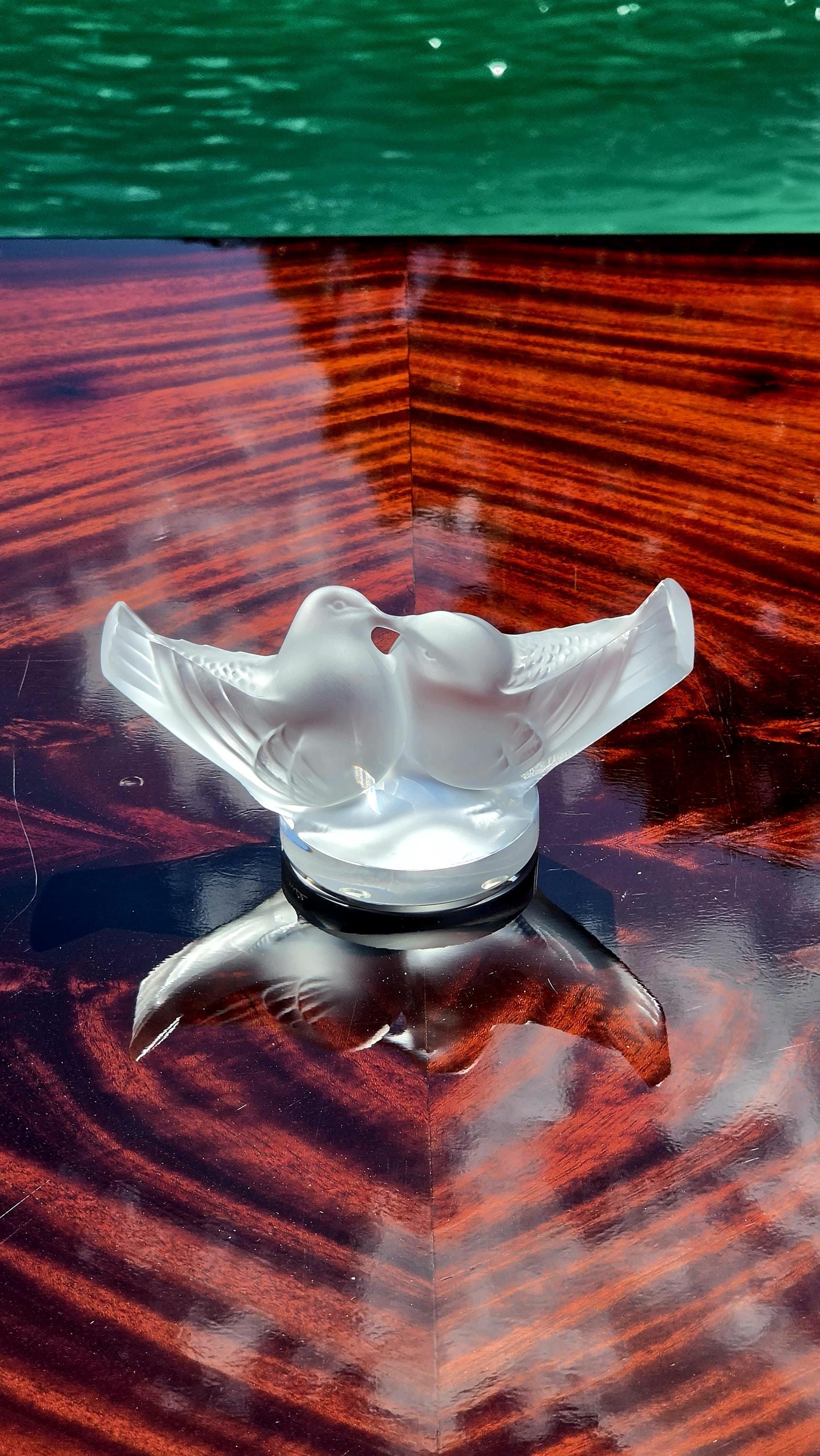 Crystal Lovebirds - Etsy