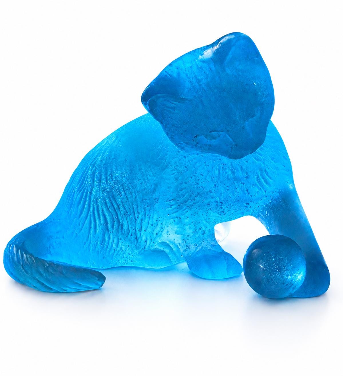 Daum Crystal Cat - Etsy