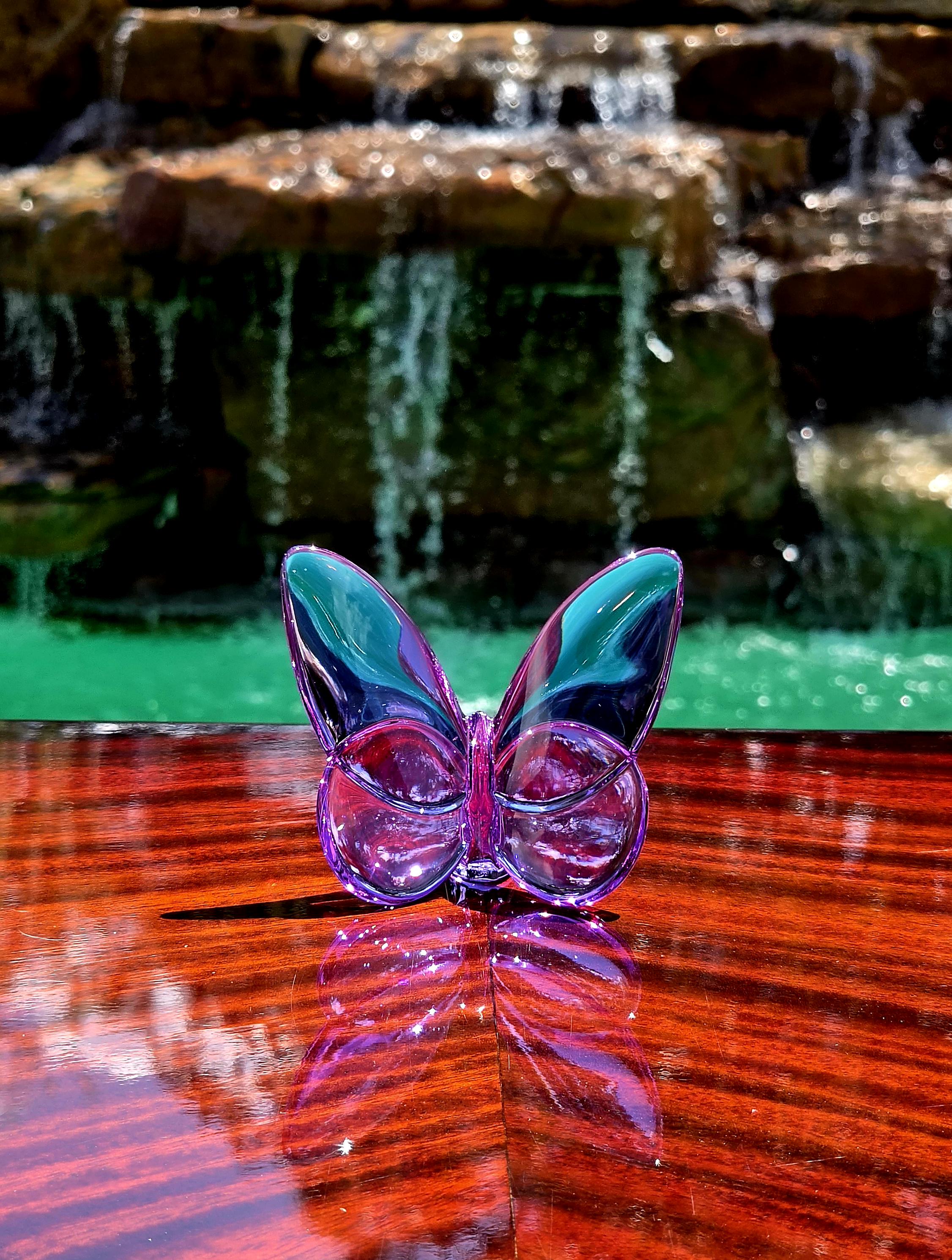 Baccarat Butterfly Crystal - Etsy