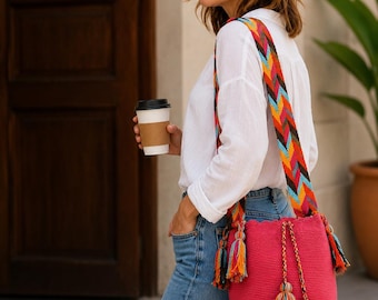 Auténtico bolso de la Tribu Wayuu (Mochila)
