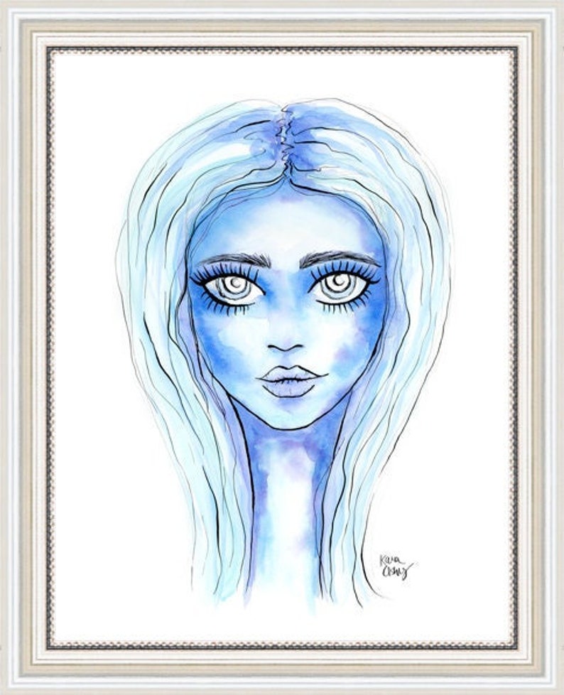 Ghost Girl Art Print by Kara Ashley image 1