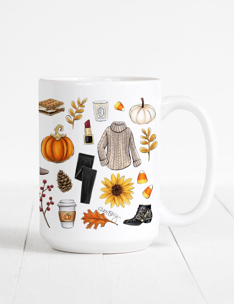 Fall Time Mug by Kara Ashley image 1