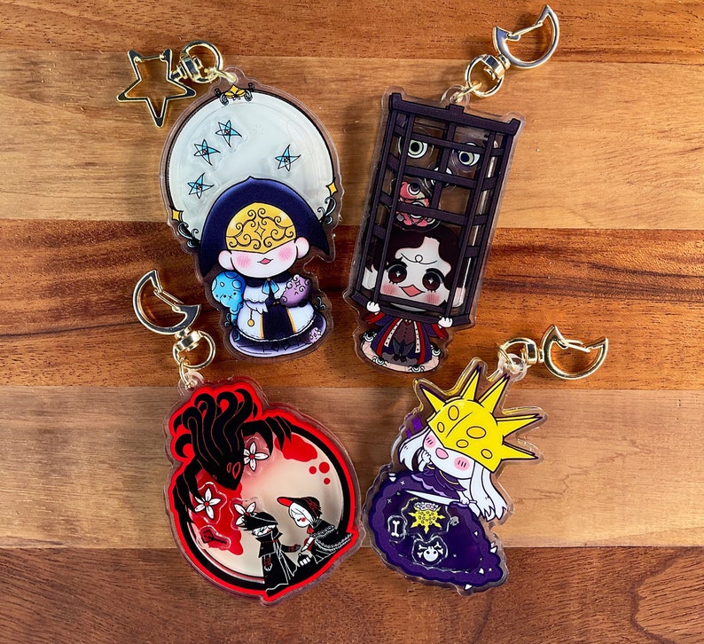 Bloodborne Dark Souls Ring Shaker Charms double sided image 7
