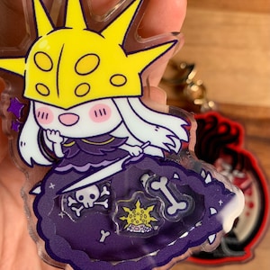 Bloodborne Dark Souls Ring Shaker Charms double sided image 6