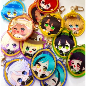 Twisted Wonderland inspired Keychains