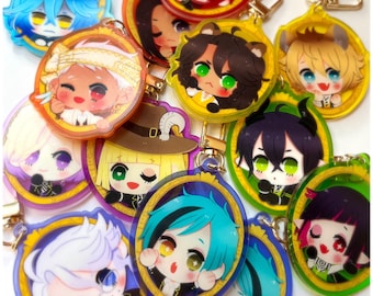 Twisted Wonderland inspired Keychains