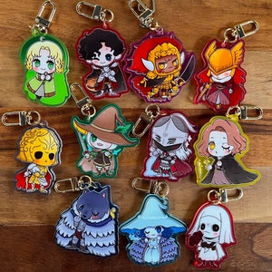 Soulsborne ER keychains NEW!