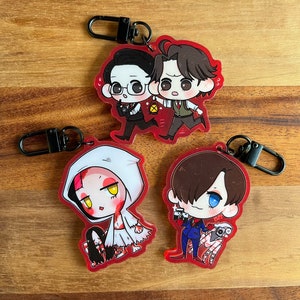 The Evil Within Sebastian Joseph Stefano Ruvik Keychain