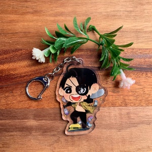 Yakuza Kiwami Majima Keychain Charm