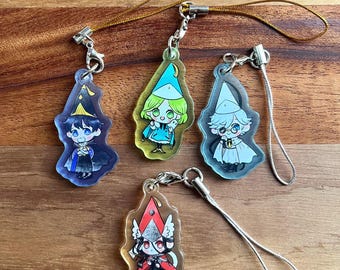 Mini Witch hat atelier inspired keychains