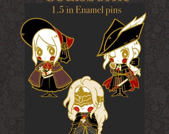 Soulsborne 1.5in - 2in Enamel Pins