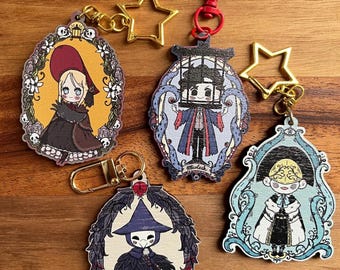 Llaveros de madera de Bloodborne