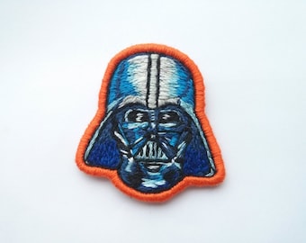 Darth Vader Embroidered Patch - Star Wars Badge Brooch Applique