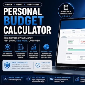 Hoe u uw maandelijkse inkomen kunt budgetteren | Houd uw uitgaven bij en bespaar geld | Interactieve financiële planner