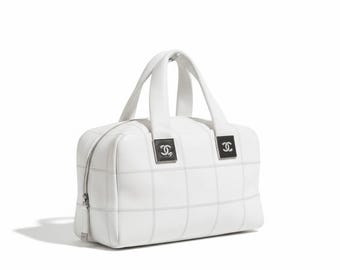 Chanel LAX Square Quilted Bowler-Tasche