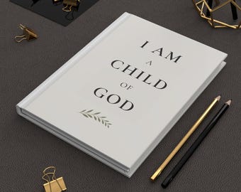 私は神の子 ハードカバーノート | 信仰と聖書ノート