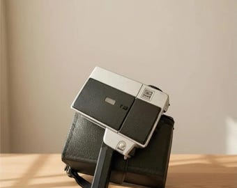 Vintage Kodak Super 8 Camera, 1960s Instamatic M22 Film Camera with Case