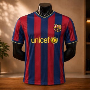2009 Barcelona Shirt Messi - Etsy