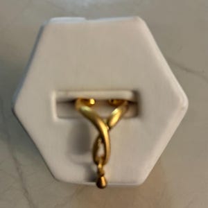 Couvre-ongles pendants plaqués or, bijoux d'ongles tendance et ajustables
