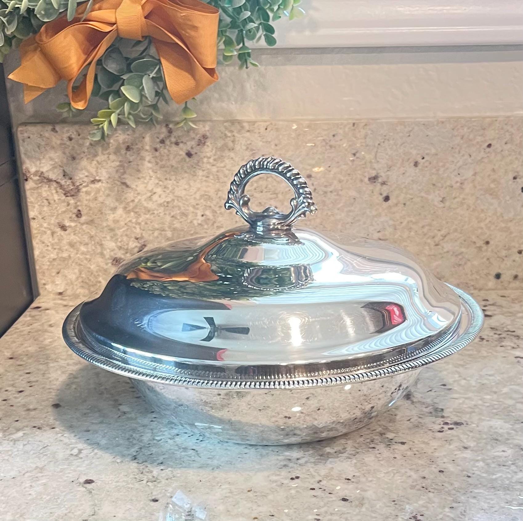 Leonard Silver Serving Tray - Etsy