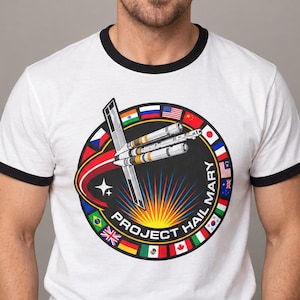 Hail Mary Project T-Shirt, Space mission Shirt