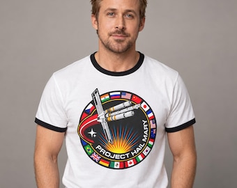 Hail Mary Project T-Shirt, Space mission Shirt
