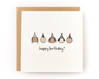 Happy Birthday Letterpress Card