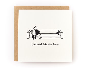 Close to You Letterpress Card