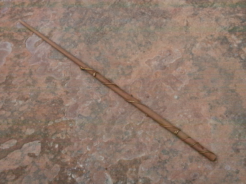 Hermione Inspired Handmade Wood Magic Wand Image 0