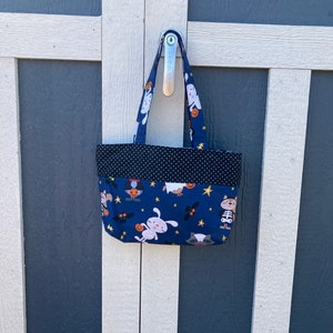 Handmade Halloween Trick or Treat Tote Bag | Spooky Animals