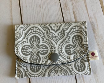 Handmade Fabric Card Wallet – Business & Gift Card Holder