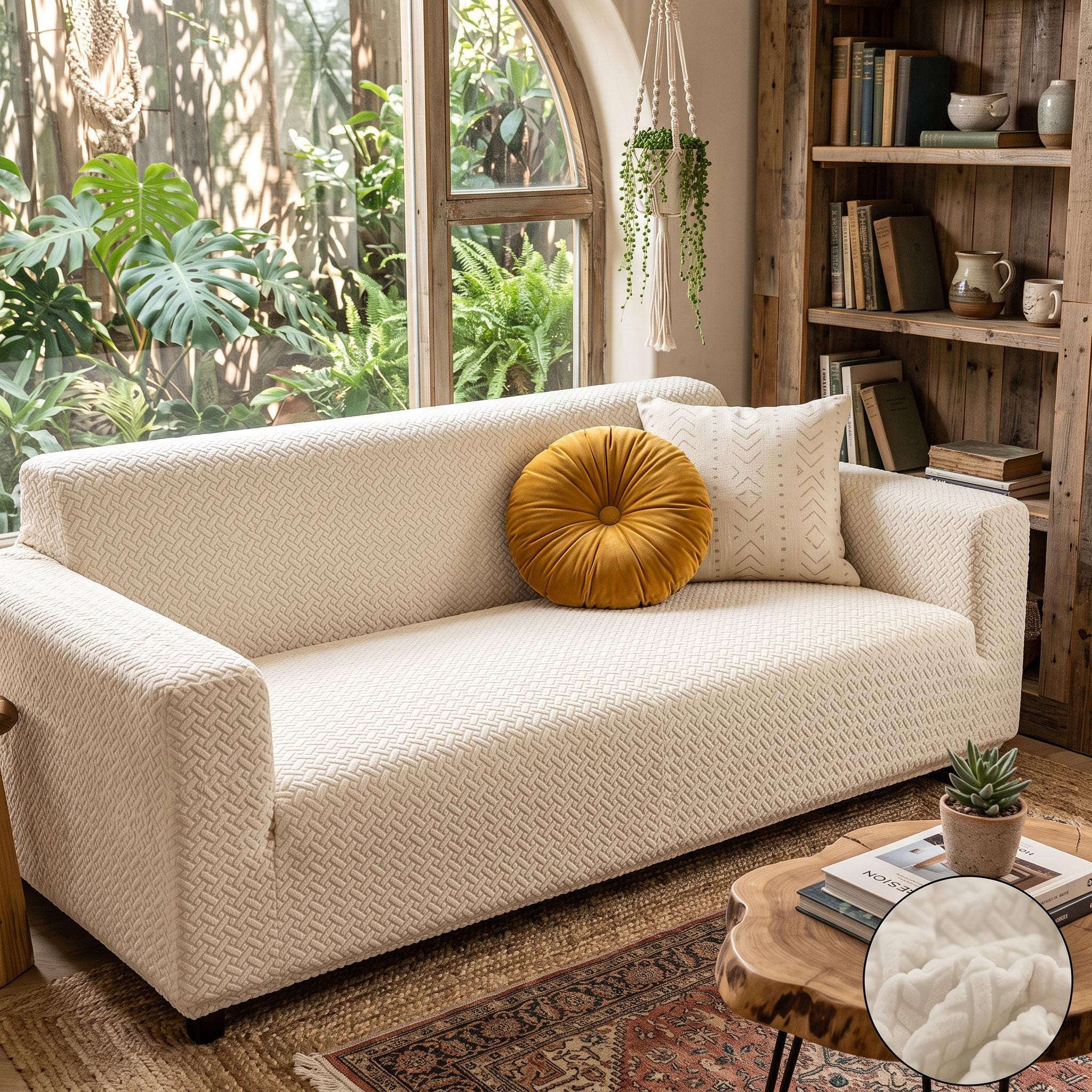 L shape sofa cover