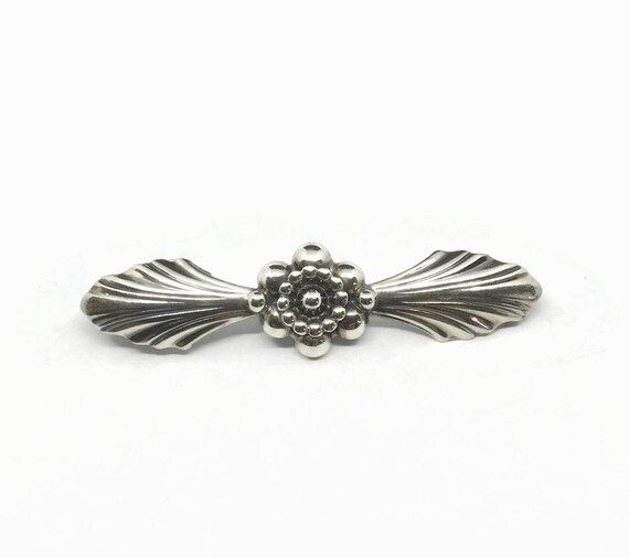 Hermann Siersbøl Silver Brooch, Mid Century Danis… - image 4