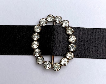 Antique Diamond Paste Buckle, Early 20th Century Jewellery