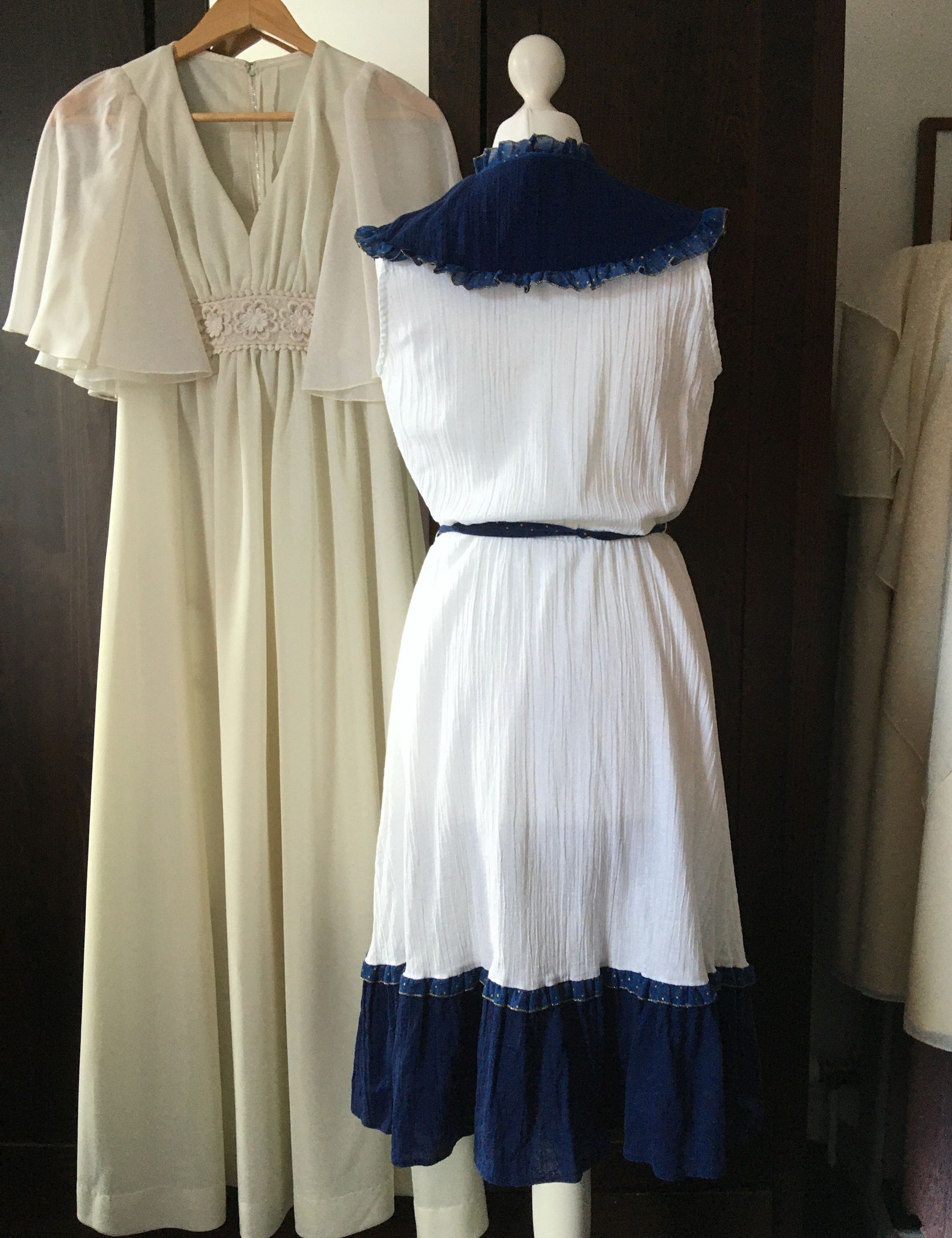 vintage cheesecloth dress
