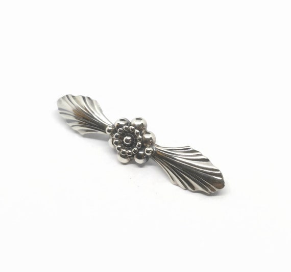 Hermann Siersbøl Silver Brooch, Mid Century Danis… - image 3