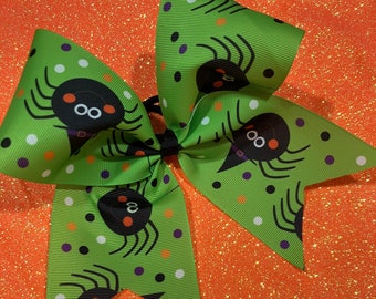 Silly Spider Halloween Bow