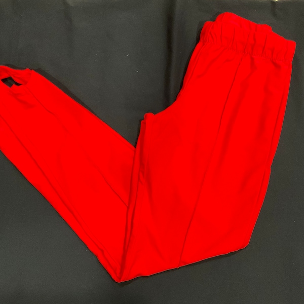 Solid Color Pommel Pants