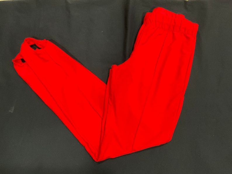 Solid Color Pommel Pants image 1