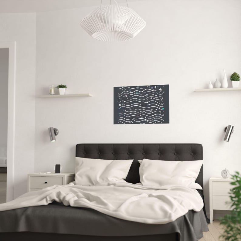 Code Wave Poster - Coding Decor image 18