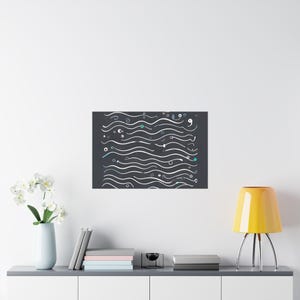 Code Wave Poster - Coding Decor image 20