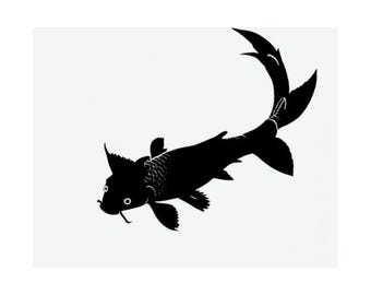 Koi Fish Poster - Peaceful Pond Decor